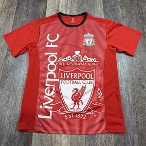 Liverpool FC Football Club Jersey Soccer LFC Red Men's Size M/L Short Sleeve